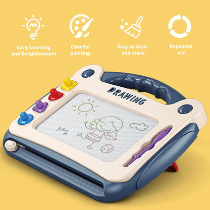 Children’s Magnetic Drawing Board – Color WordPad Graffiti Art Educational Toy for Kids