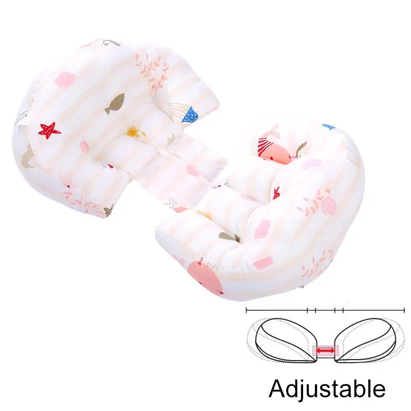 New Cotton Waist Maternity Pillow for Pregnant Women, U-Shaped Full Body Pregnancy Pillow, Pregnancy Cushion Pad