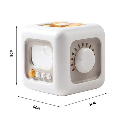 6-in-1 Montessori Cube Toy – Sensory Busy Board with Drawer, Skill Practice and Fidget Educational Toy for Boys and Girls