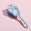 1 Piece Transparent Cartoon Kids Hair Brush – Glitter Cat Paw Massage Cushion Comb for Girls, Children's Hair Care Tool