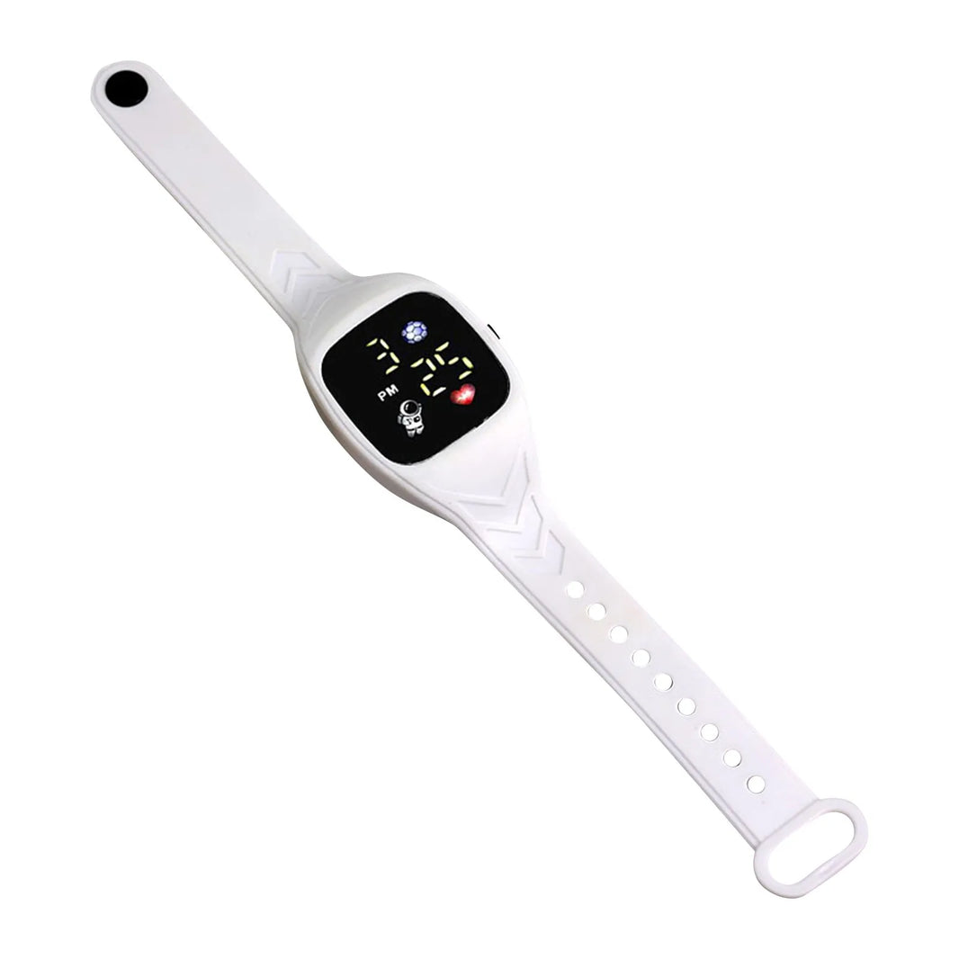 Children’s Sports Electronic LED Digital Watch 24-Hour Outdoor Sports Silicone Strap Football Watch