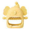 Baby Silicone Gum Toy - Cute Elephant Design, BPA-Free, DIY Baby Pacifier, Grip & Soothing Gum Teething Relief