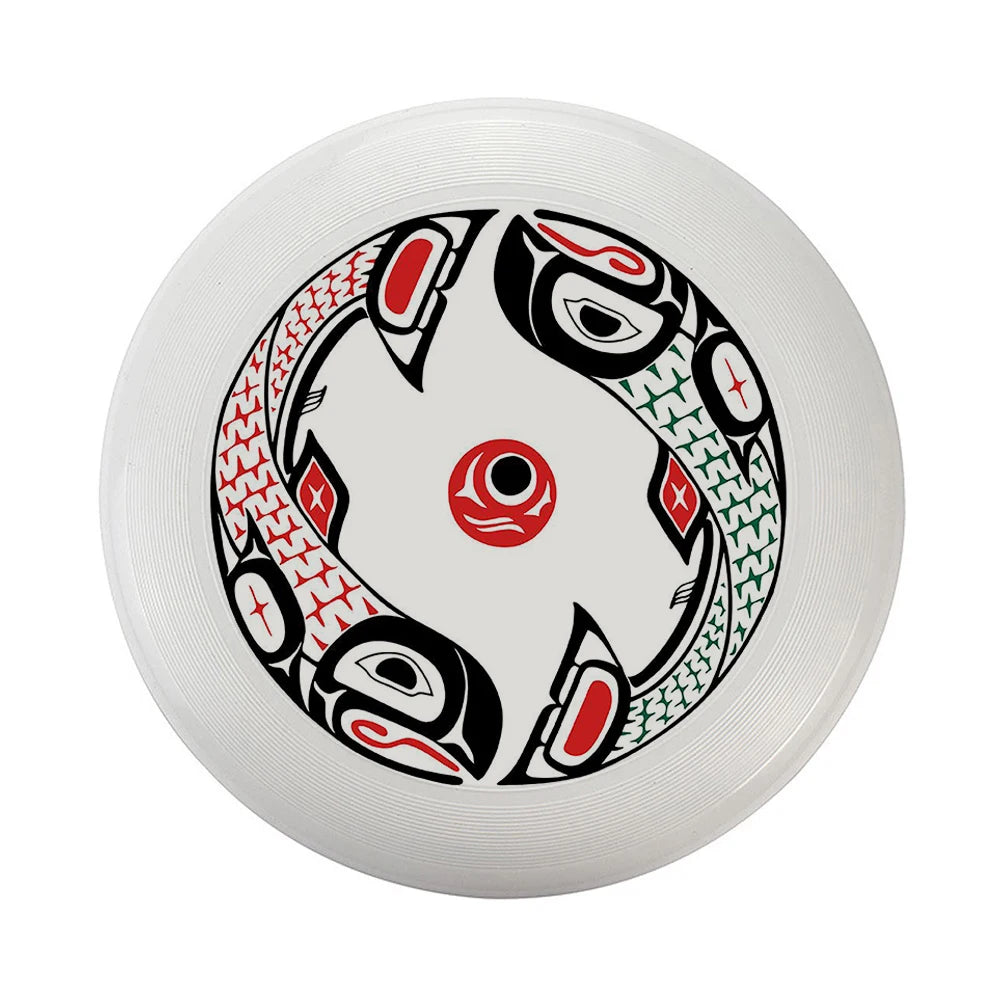 Flying Disc Frisbee - 8.0 in & 10.8 in (200 mm & 275 mm) Portable Outdoor Throwing Discs for Kids & Adults - Competition & Leisure