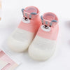 Baby Socks Shoes – Cute Cartoon Boy & Girl Infant Shoes, Soft Rubber Sole First Walker Booties for Toddlers