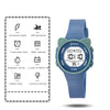 Kids Digital Cat & Star Watch for Girls and Boys, Waterproof 5ATM (50m) Alarm, Luminous Hands, 35mm Dial