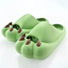 Women's Cat Claw Slides – Cute Kawaii Non-Slip EVA Beach & Bathroom Slippers, Soft Sole Indoor/Outdoor