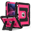 11-Inch (27.9 cm) Rugged Shockproof iPad Case with Stand — Heavy-Duty Rubber Protective Cover for 11-inch, 10.9-inch and Select 8.3-inch iPads, Kids-Proof
