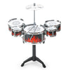 Children's Drum Set for Beginners - Dynamic Jazz Drums for Kids, Western Percussion Instrument