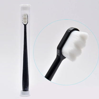 Environmentally Friendly Toothbrush Ultra-fine Soft Flat and Waves Head Deep Cleaning Teeth Adult Kids Manual Toothbrush for Oral Care