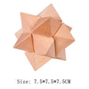 Wooden Lu Ban Brain Teaser 3D Puzzle – Educational Logic Game for Kids & Adults