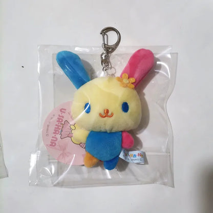 Cute Usahana Plush Rabbit Keychain, Kawaii Bag Mascot Toy for Girls