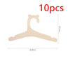 Cute Bear Wooden Kids Clothing Hangers — 5/10/20/50 Pack | Baby & Children Nursery Closet Organizer