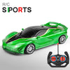 1/18 RC Car with LED Lights and 2.4G Remote Control High-Speed Drift