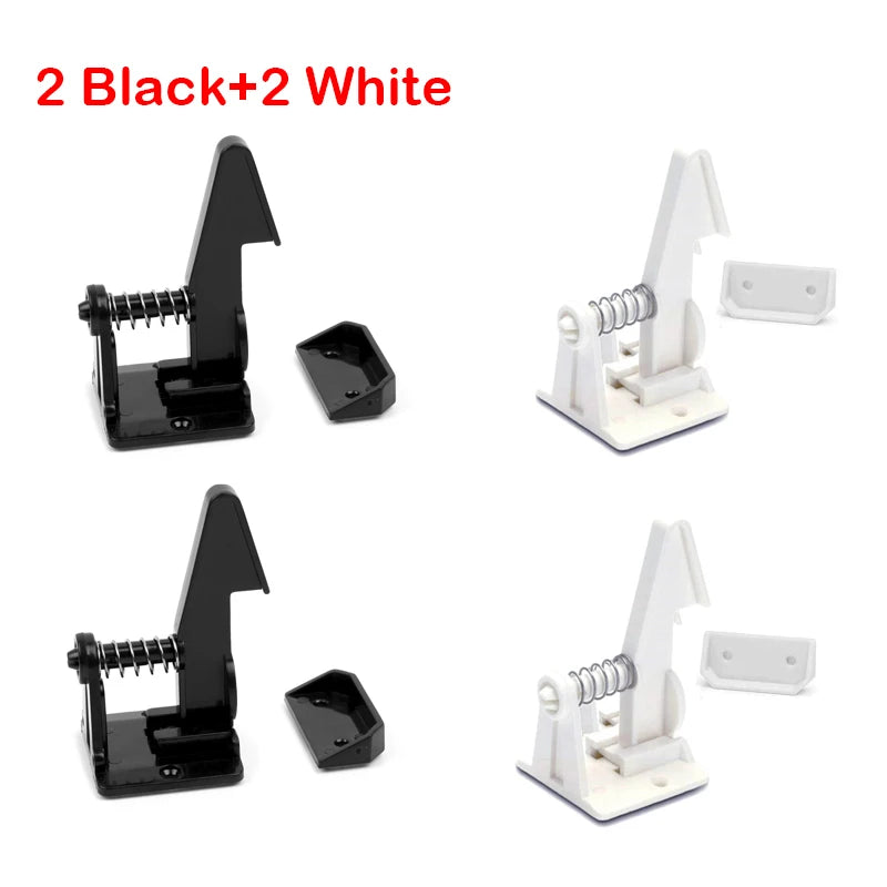5 Sets Cabinet Lock Children Protection Baby Safety Security Lock for Kids Drawer Door Child Toddler Invisible Closet Locker