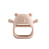 Baby Teether Gloves - Cartoon Bear Silicone Teething Gloves, Dental Care for Gums, Anti-Eating Molar Stick, BPA-Free Baby Accessory