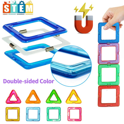 Magnetic Building Blocks Toy for Kids Puzzle Learning Gift