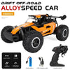 1:16 2.4G 2WD High-Speed Off-Road RC Car with LED Lights and Climbing Ability