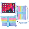 Silicone Shockproof Kids iPad Case with Stand, Bubble Fidget & Pencil Holder – Fits 9.7-inch, 10.2-inch, 10.9-inch & 11-inch iPad (Air / Pro / 9.7 / 10.2)