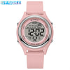 SYNOKE Colorful Children’s Seven-Light Sport Digital Watch Waterproof Shock-Resistant Electronic Watch for Kids and Students