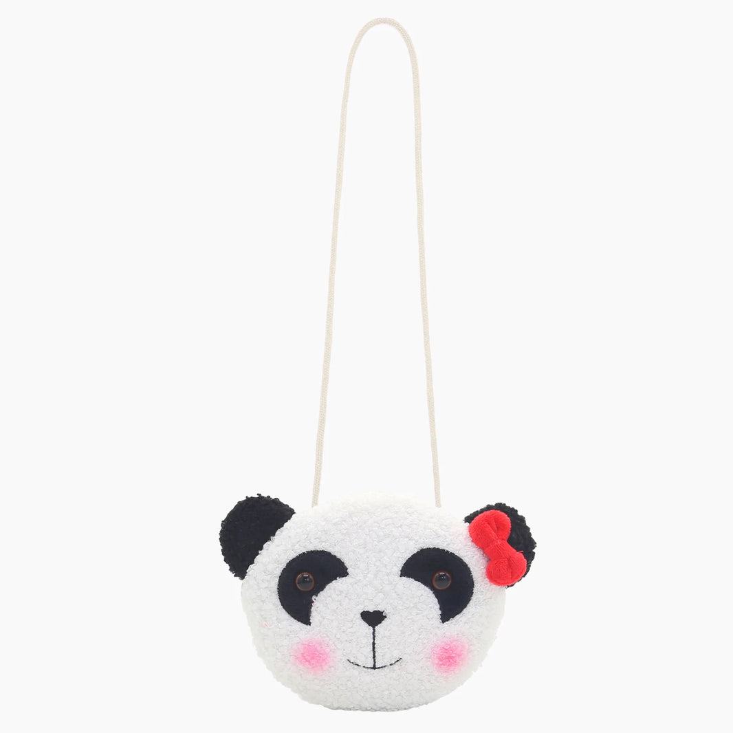 Cartoon Plush Crossbody Bag – Cute Animal Bear Coin Wallet, Mini Shoulder Bag for Boys & Girls - Kidzy Market