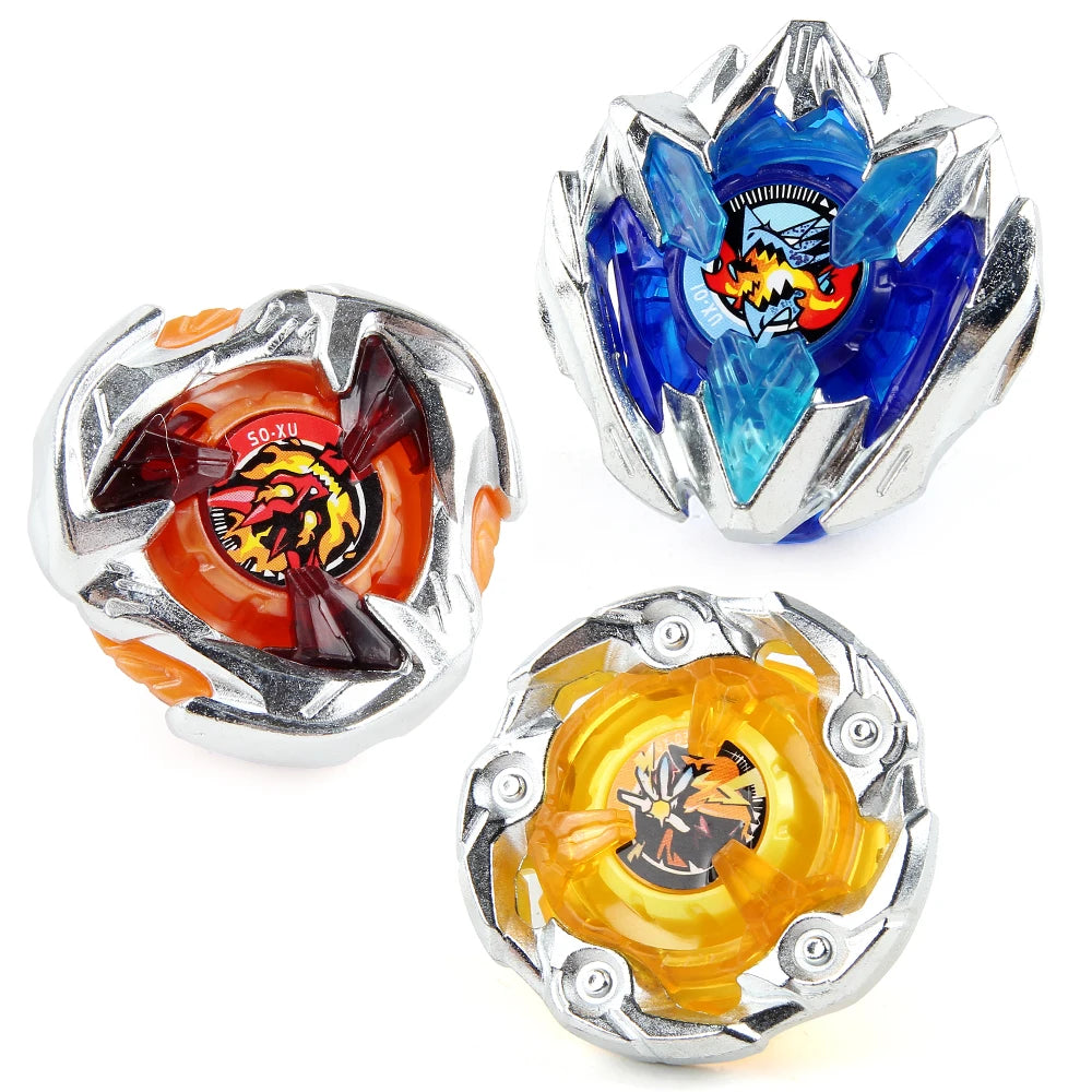 UX Bey X Gyro Metal Spinning Battle Top – Bley Bley Toy Without Launcher, Christmas Gift for Kids