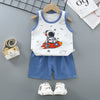Summer Baby Clothes Set – Casual Baby Boy Clothing Set with T-shirt & Shorts – Kids Unisex Short Sleeve Sports Outfit – Infant Baby Girl Clothes