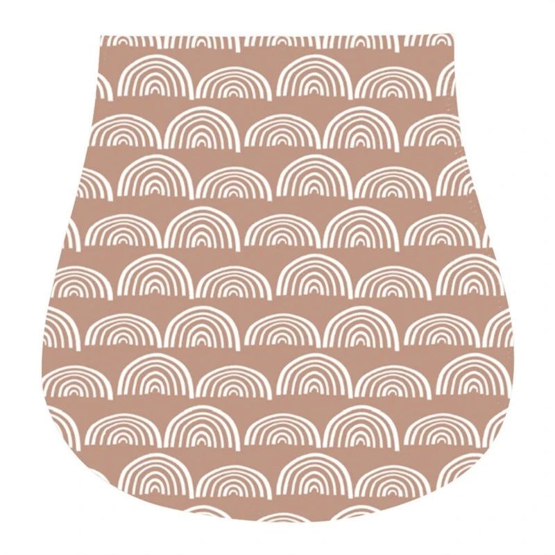 2-Layer Absorbent Burp Cloths – Soft Cotton Baby Bibs for Feeding & Teething - Kidzy Market