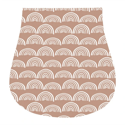 2-Layer Absorbent Burp Cloths – Soft Cotton Baby Bibs for Feeding & Teething - Kidzy Market