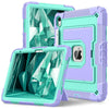 11-Inch (27.9 cm) Rugged Shockproof iPad Case with Stand — Heavy-Duty Rubber Protective Cover for 11-inch, 10.9-inch and Select 8.3-inch iPads, Kids-Proof