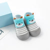 Baby Socks Shoes – Cute Cartoon Boy & Girl Infant Shoes, Soft Rubber Sole First Walker Booties for Toddlers