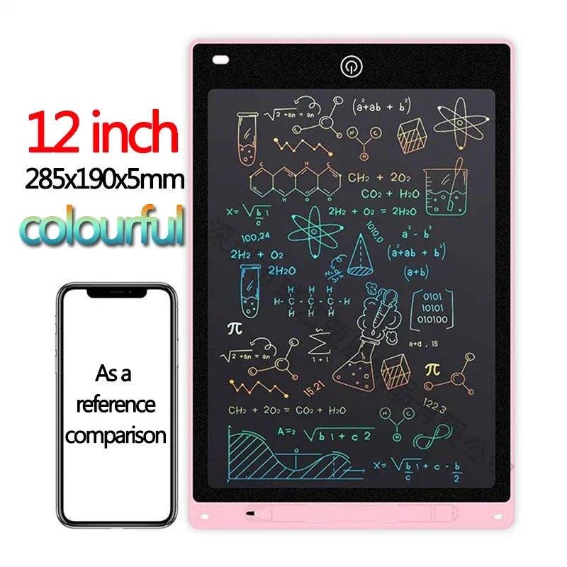 10/12-Inch LCD Writing Tablet – Graffiti Sketchpad and Magic Drawing Board for Kids, Handwriting Blackboard Toy Gift