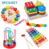 Montessori 3D Wooden Puzzle Toys for Babies & Toddlers – Educational Early Learning Animal & Music Puzzle Gift