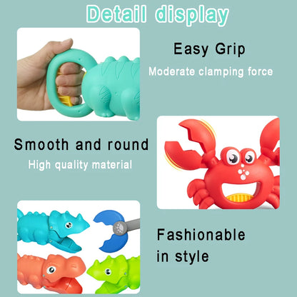 Animal Sand Grabber Lobster Claw — Beach, Pool & Bathtub Toy For Kids