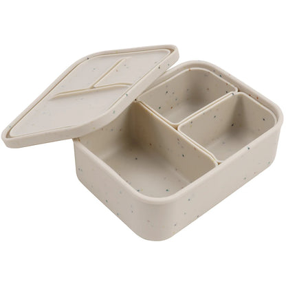 Customized Baby Silicone Feeding Bowl with Lid – Leak-Proof Lunch Box, Detachable Dishes Plate, Microwave Safe Tableware