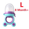 Baby Teether Nipple Fruit Food Feeder for Newborn - Silicone Teether, Fresh Food Nibbler, Pacifier Clip, BPA-Free Baby Accessories