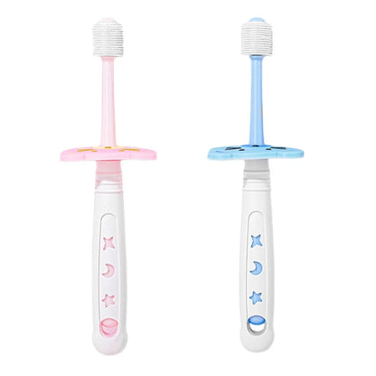 Baby 360 Degree Toothbrush - Soft Bristles for 1-6 Years Old Child Oral Care