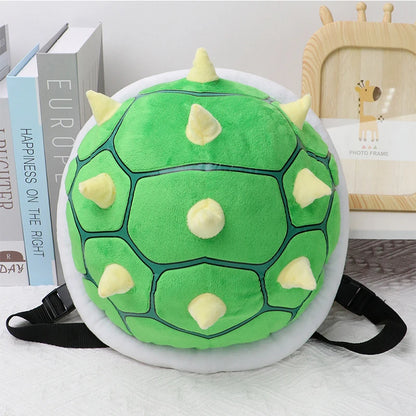 Super Mario Koopa Plush Backpack – Bowser, Larry, Lemmy, Iggy, Ludwig, and Paratroopa School Bag Cosplay Toy