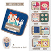 Montessori Busy Book – Animal Cognitive Fabric Puzzle and Sensory Toy for Early Education