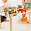 7-in-1 Activity Table – Shape Sorter, Fine Motor Skills Bead Maze, Educational Learning and Busy Board Toy for Children