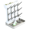 Bottle Holder Organizer, Space-Saving Vertical Standing Baby Bottle Drying Rack