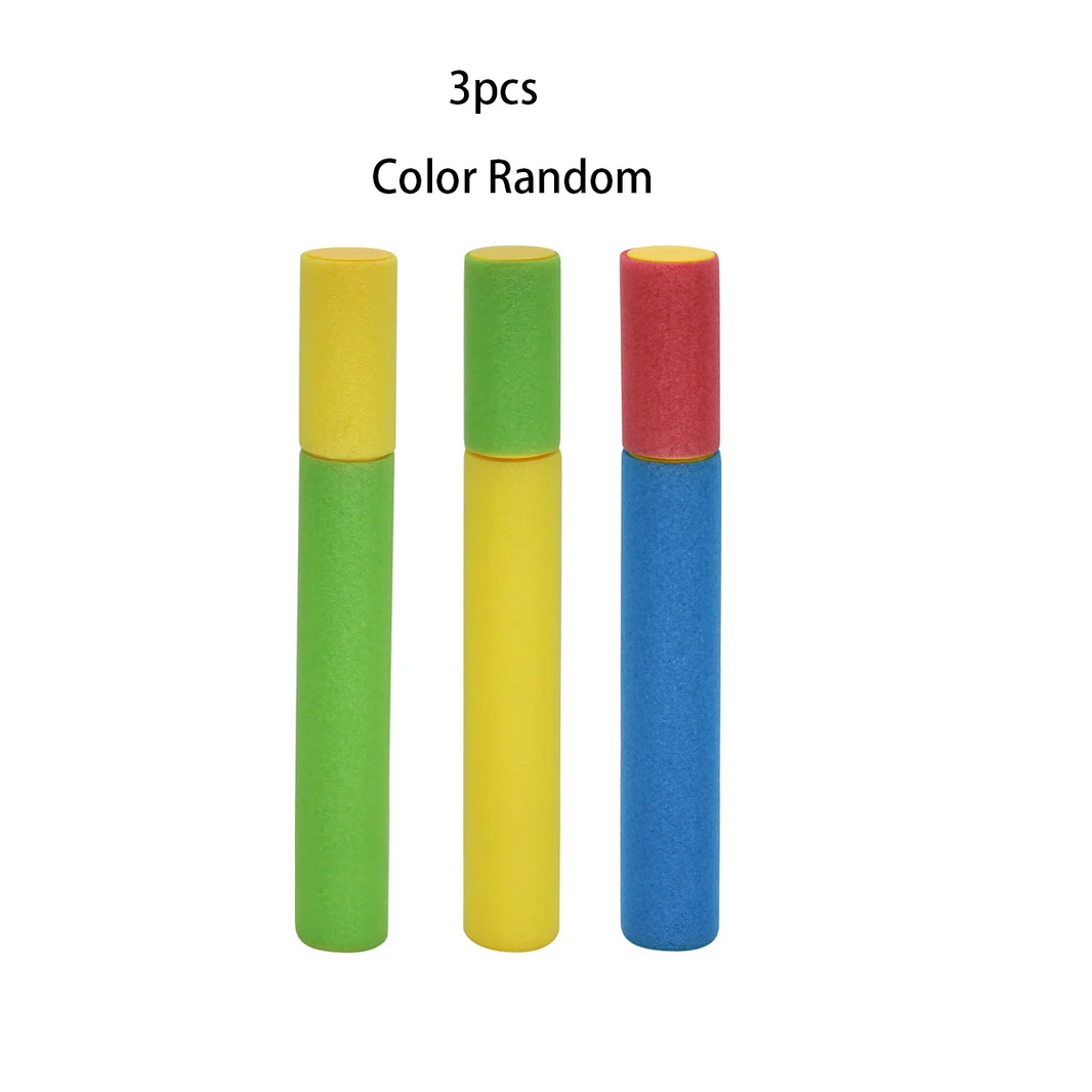 Children’s Pull-Out Foam Water Gun – Outdoor Multiplayer Summer Beach Toy (Color Random)