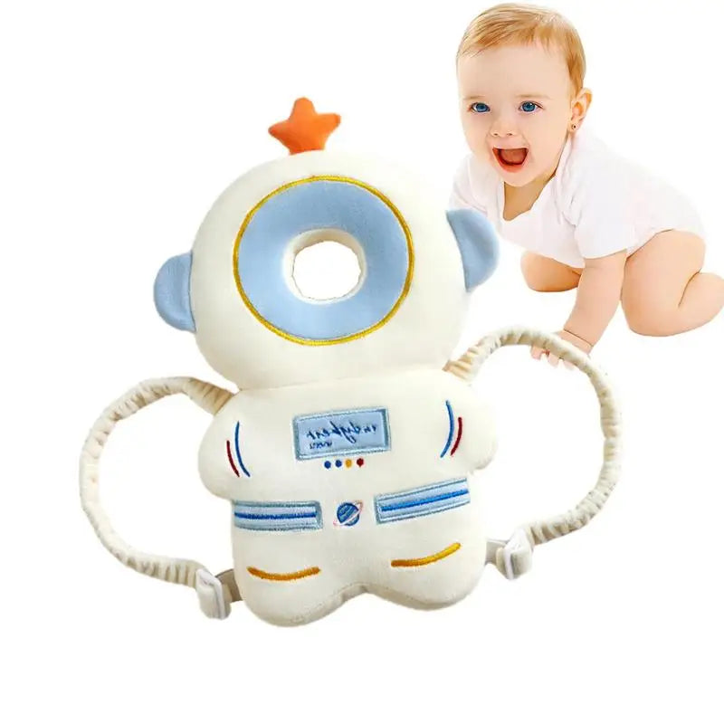Baby Head Fall Protection Pad Cushion Cartoon Soft Security Pillows Backpack Newborn Headrest Security Pillows Backpack Toddler