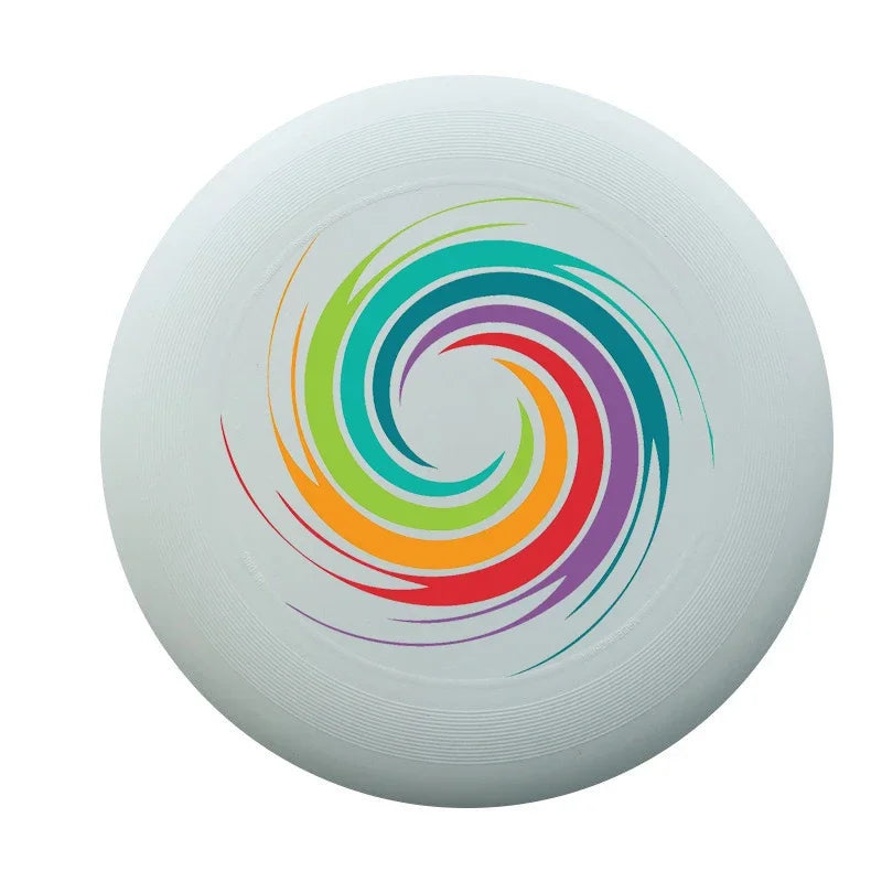 Colorful Flying Disc Frisbee - Portable Outdoor Game & Sports Toy for Kids & Adults (200mm/7.9 in & 275mm/10.8 in)