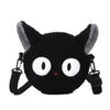 Kawaii Japanese Cartoon Plush Crossbody Bag for Women - Small Bear Phone Purse Cute Shoulder Sling