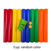 Cooperative Team-Building Track Game – Outdoor/Indoor Kids & Adult Party Set, 5 Half-Pipes + 2 Ping Pong Balls, 40 & 50 cm (15.7 & 19.7 in)