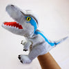 11 Style Dinosaur Plush Hand Puppets, Triceratops Tyrannosaurus Dilophosaurus Gloves