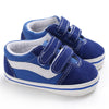 Newborn Baby Canvas Shoes – Anti-Slip Soft Sneakers for Baby Boys & Girls, Multi-Color Toddler First Walkers Crib Shoes