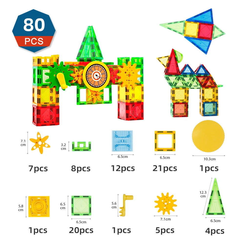 Romboss Magnetic Building Blocks Puzzle Set for Kids
