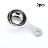 Stainless Steel Egg White Separator Tool - Yolk Filter Kitchen Gadget