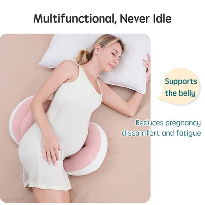 PANGDUBE Pregnancy Waist Support Pillow - Adjustable Body Pillow for Pregnant Women, Pregnancy Care Cushion